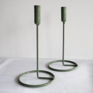 Mentolové svietniky na kónickú sviečku