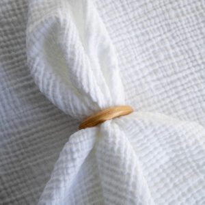 Drevený prsteň na príručník