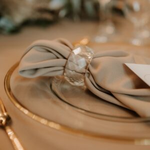 Krištáľová brošňa na príručník